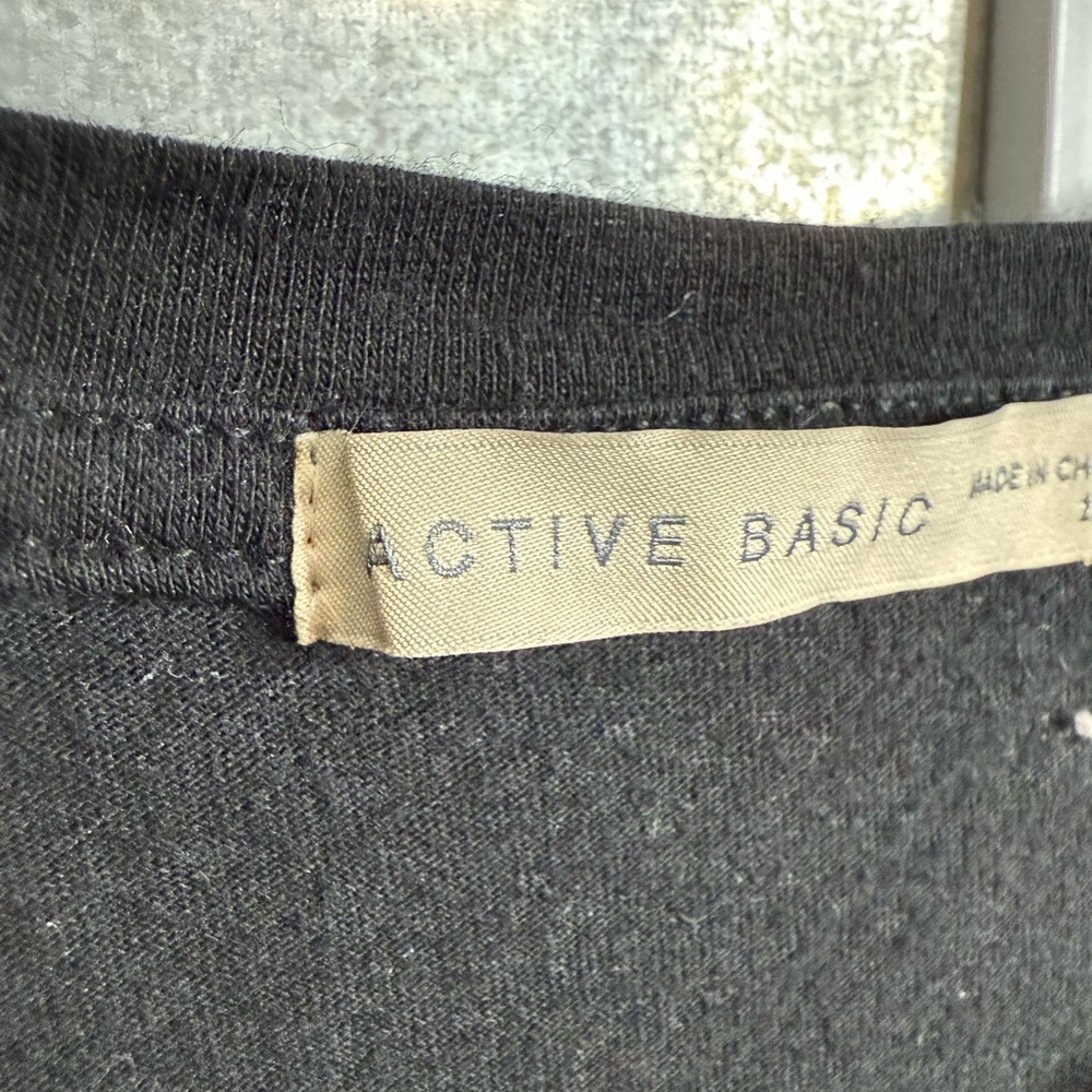 Active Basic Charcoal Long Sleeve Tee - image 4